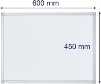 Franken SC3112 Lakkozott mágneses tábla 45x60cm - Fehér