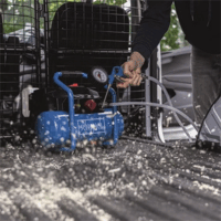 Scheppach C-ACT160/6-X 6L Akkus Olajmentes Kompresszor 20V (Akku és töltő nélkül)