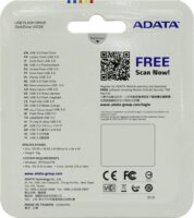A-data 32GB UV128 USB 3.0 pendrive - Fekete/kék
