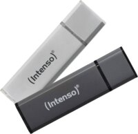 Intenso 16GB ALU-Line USB2.0 pendrive - Ezüst