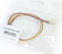 Goobay 3 tűs hűtő hosszabbító kábel 30cm