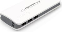 Esperanza Radium Powerbank 8000mAh 10,5W (2.1A / 5V) - Fehér / Szürke