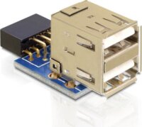 Delock USB pin header > 2 x USB 2.0 adapter