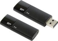 Silicon Power 8GB Ultima U05 USB 2.0 pendrive - Fekete