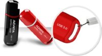 A-data 32GB UV150 USB 3.0 pendrive - Fekete/Piros