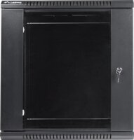 Lanberg 19" fali rack szekrény 12U 600x450mm - fekete