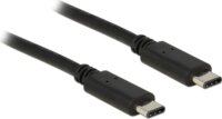 DeLock 83672 USB Type-C 2.0 M - USB Type-C 2.0 M Adapterkábel 0.5m Fekete