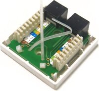 UTP Fali Alj CAT5E 2-es