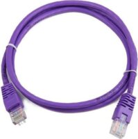 Gembird UTP kat.5e RJ45 patch kábel, 0.25m, ibolya