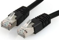 Gembird FTP kat.6 RJ45 patch kábel, 0.5m, fekete