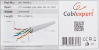 Gembird UTP Cat5e sodrott érpárú kábel 305m - Szürke