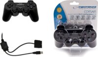 Esperanza EG106 vibrációs kontroller (PC/PS2/PS3) USB