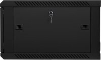 Lanberg 19" fali rack szekrény 6U 600x600mm - fekete