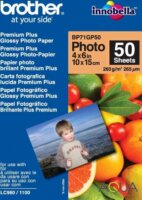 Brother Fotópapír BP71GP50, 50db/csomag