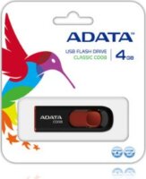 A-data 4GB C008 USB 2.0 pendrive - Fekete/piros