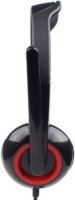 Gembird MHS-002 Headset - Fekete / Piros