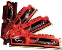 G.Skill 32GB /1600 RipjawsX Red DDR3 RAM KIT (4x8GB)