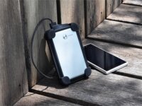 LUXA2 P1-PRO PO-UNP-PCP1SI-00 Powerbank 7000mAh 10,5W (1-2.1A / 5V) - Ezüst/Fekete