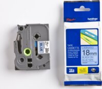 Brother TZE541 P-Touch Feliratozógép szalag 18 mm kék alapon fekete