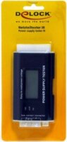 Delock Power supply tester III - Táp teszter (LCD)