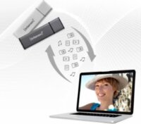 Intenso 4GB ALU-Line USB2.0 pendrive - Szürke