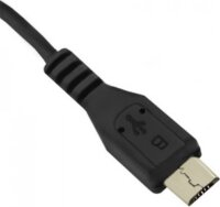 Qoltec Telefon és Tablet töltő 5V microUSB - Fekete (50002.15W)