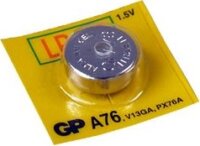 GP A76 (LR44) 1.5V Alkáli gombelem (1 db / blister)