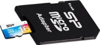 Silicon Power 16GB Elite microSDHC UHS-1 memóriakártya + adapter