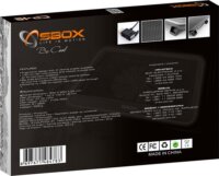 Sbox CP-19 laptop hűtő - Fekete