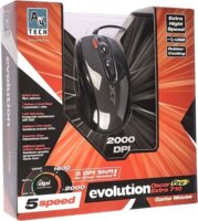 A4Tech X710 EVO USB Gaming Egér - Fekete