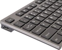 A4Tech KV-300H USB Billentyűzet US - Szürke