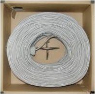 Wirtek 26AWG UTP Cat6 RJ45 Patch kábel 305m - Szürke