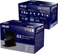 Asus SBC-06D2X-U Külső USB Blu-ray olvasó / DVD író - Fekete