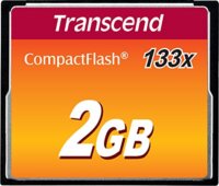 Transcend 2GB CompactFlash 133X memóriakártya