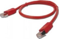 Gembird FTP kat.5e RJ45 patch kábel, 1m, piros