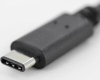 Assmann OTG USB 3.0 A-C átalakító kábel 0.15m - Fekete