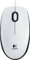 Logitech M100 USB Egér - Fehér