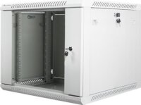 Lanberg 19" fali rack szekrény 9U 600x600mm - szürke