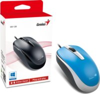 Genius DX-120 USB Vezetékes Optikai Egér - Kék