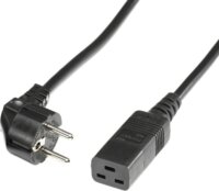 Roline IEC320-C19 16A 220V-os hálózati kábel, fekete