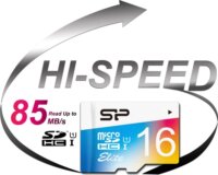 Silicon Power 16GB Elite microSDHC UHS-1 memóriakártya + adapter