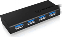 Icy Box AC6104-B USB 3.0 HUB (4port) Ezüst