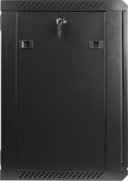 Lanberg 19" fali rack szekrény 12U 600x450mm - fekete