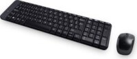 Logitech MK220 Wireless billentyűzet US + Egér - Fekete