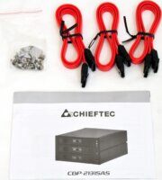 Chieftec CBP-2131SAS 3x 2.5"/3.5" Mobile Rack (SATA/SAS)