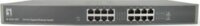 LevelOne GSW-1657 switch (10/100/1000Mbit/s, 16 port, rackbe szerelhető)