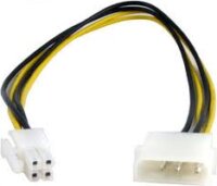 Goobay Kolink 4=>4 tűs tápkábel adapter CPU