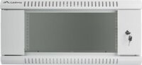 Lanberg 19" fali rack szekrény 4U 600x450mm - szürke