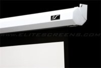 EliteScreen motoros fali vászon Spectrum 120"(4:3) Electric120V (Fehér, 182,9x243,8cm, MaxWhite, 1.1)