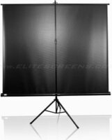 EliteScreen T120UWH (120"(16:9), 149,9x266,7cm, MaxWhite, Fekete) Tripod Cinema Series: Pull Up Projector Screen
